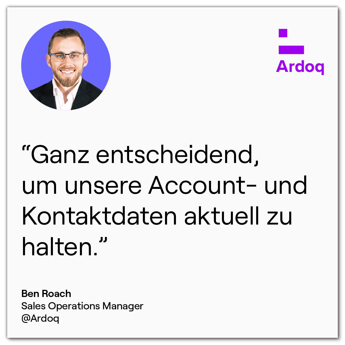 Kundenstimme Ardoq