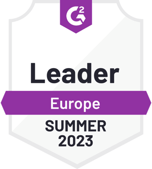 G2 Badge Summer 2023: Cognism ist führend in Europa