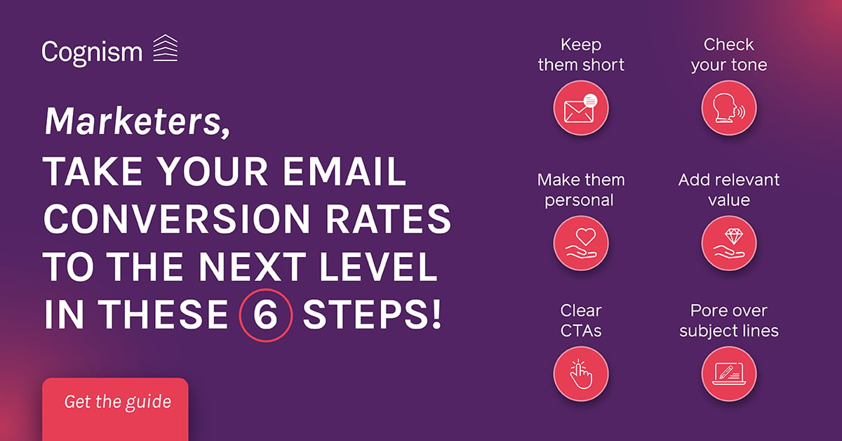 The 6-step guide to optimising email nurture conversions_Linkedin Ad 5