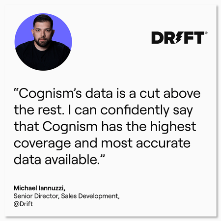 Drift testimonial data accuracy