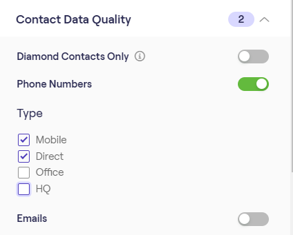 Prioritise prospects by data availability