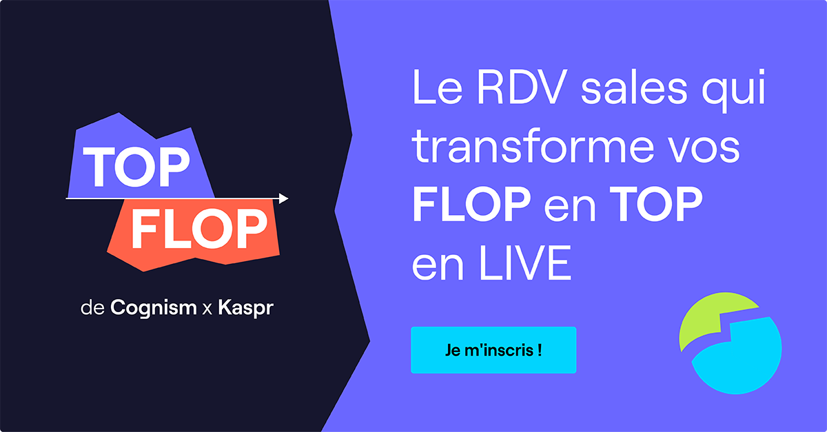 TOP FLOP le live des sales - Cognism x Kaspr