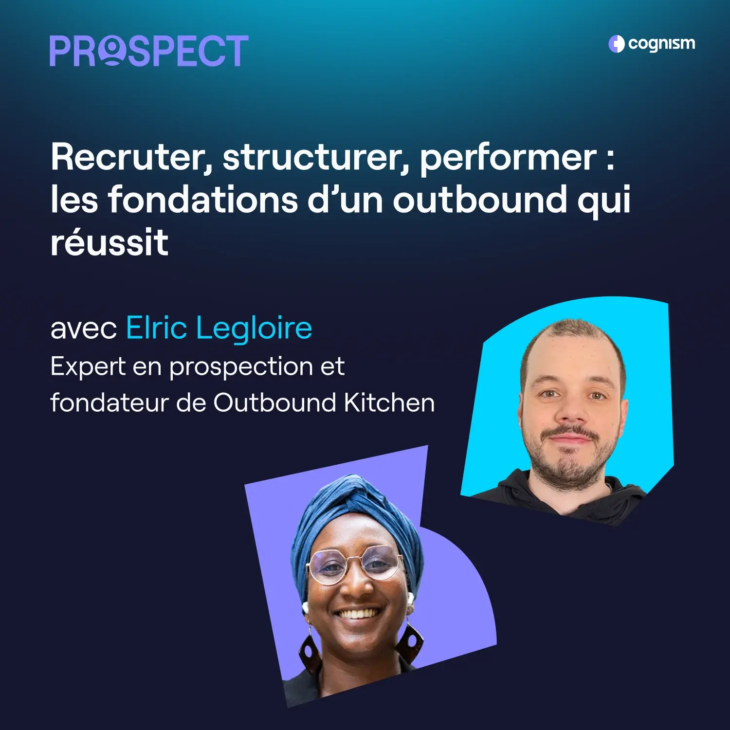 Laetitia Fall et Elric Legloire dans prospect