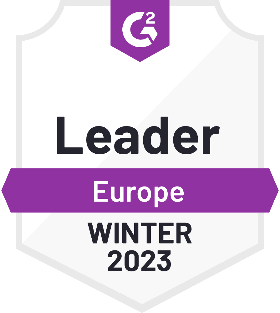 Leader Europe Winter 2023 G2 Badge