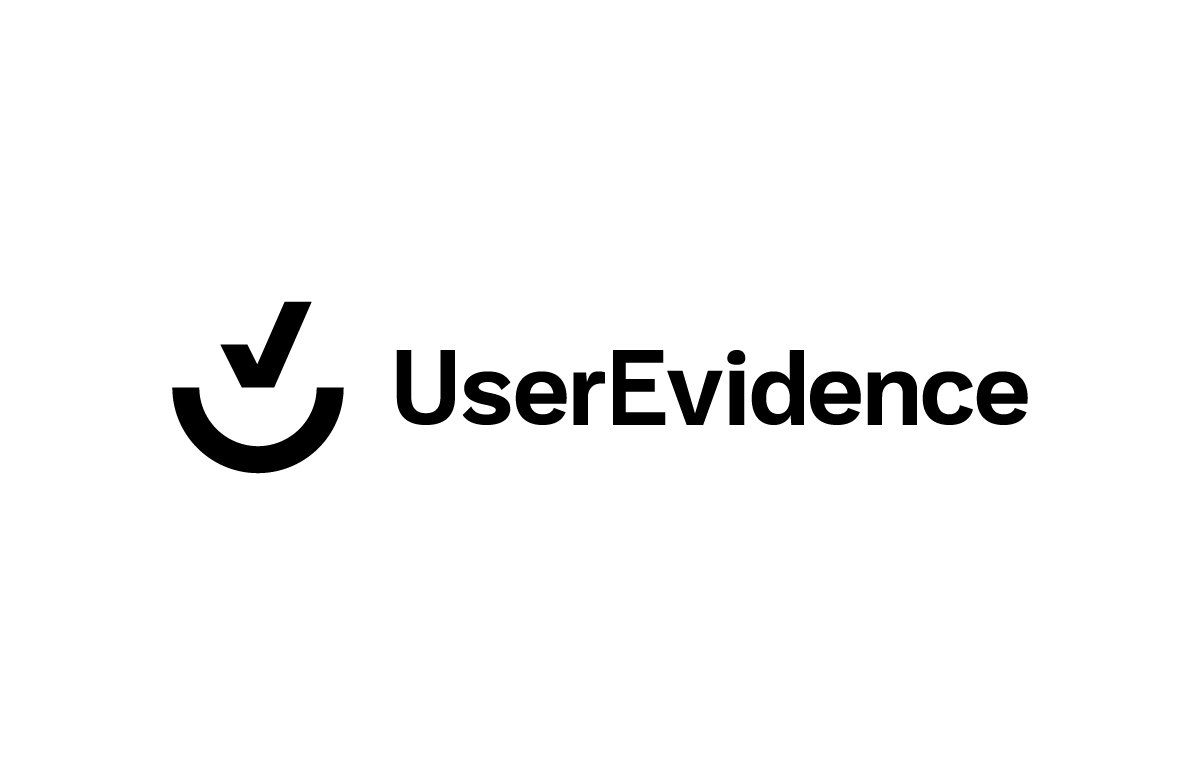 UserEvidence Case study graphics_black logo